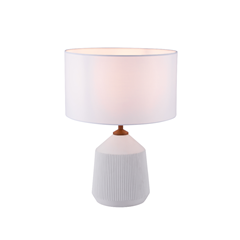 Table Lamp - White- Diameter 35cm Height 50cm