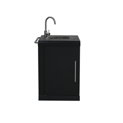 Outdoor Kitchen Black Power Coated