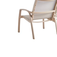 Outdoor 2-Seater Chair – Taupe