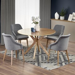 Round Table – Natural Oak