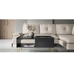 Corner Sofabed with Chaise Right 274cm – Light Beige