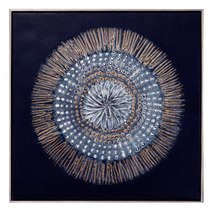 Mandala Serenity Acryl Painting 62x62 cm