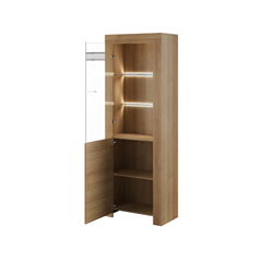 Showcase Cabinet – Riviera Oak