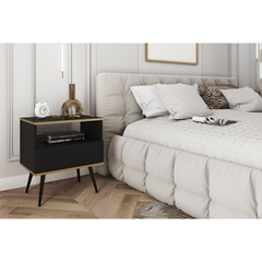 Nightstand – Black & Gold