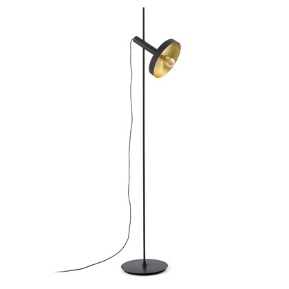 WHIZZ BLACK-GALD FLOOR LAMP