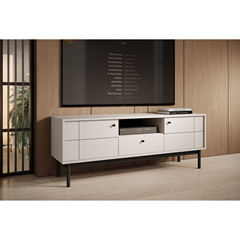 TV Unit 2 Doors 1 Drawer – Linea Oak