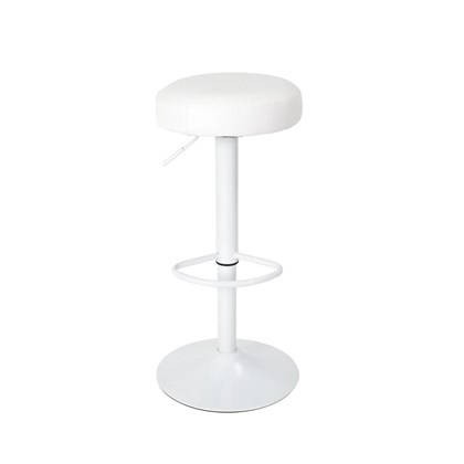 Adjustable Bar Stool Mumford White