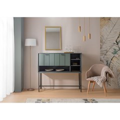 Bar Cabinet 1K – Green Grey & Anthracite