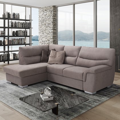 L-Shape Sofa Bed with Container