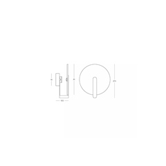 Wall LED Light 5W 3000K – Alabaster & Rust