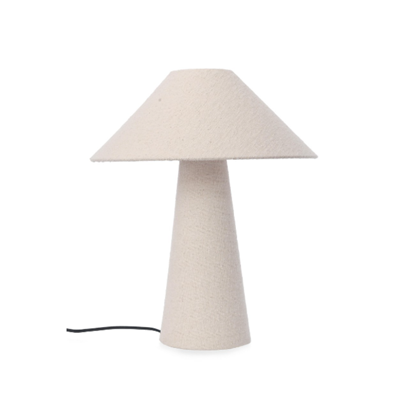 Lamki Cream Table Lamp H46