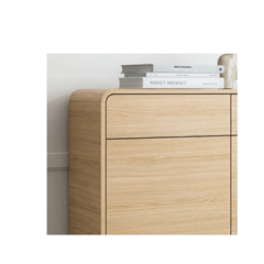 Sideboard 3 Doors 3 Drawers – Vicenza Oak