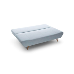 3-Seater Sofa Bed – Light Blue