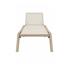 Sun lounger - Taupe