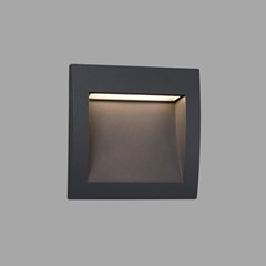 Sedna-3 Dark Grey Recessed Lamp LED 3W