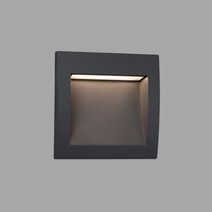 Sedna-3 Dark Grey Recessed Lamp LED 3W