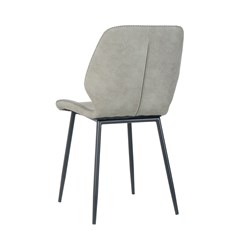 Dining Chair Pu Grey