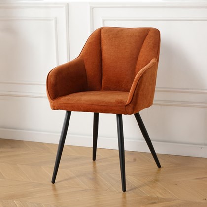 Dining Chair Rust Red