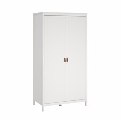 Wardrobe Madrid 2 Doors - White