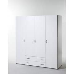Wardrobe Cabinet - White