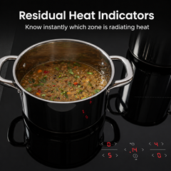 Induction Hob 4 Zone – Black