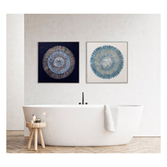 Mandala Serenity Acryl Painting 62x62 cm