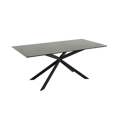 Dining Table Dark Grey Ceramic