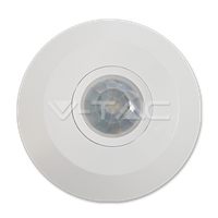 PIR CEILING SENSOR FLAT WHITE VT-5086
