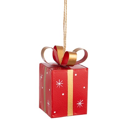 Bert Red Gold Gift Ornament