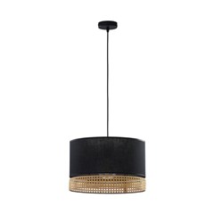 Pendant Lamp Paglia - Black 380