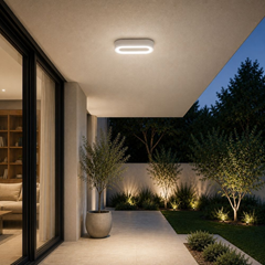 Oval LED Ceiling Light 11W – White