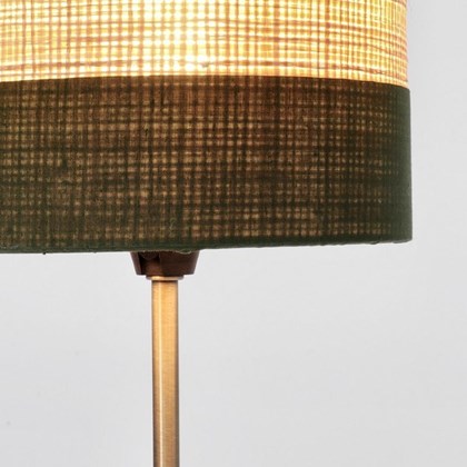 Table Lamp - Green & Gold