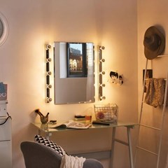 Led Drop Crown Mirror E27