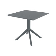 Table  Square 70x70cm - Dark Grey