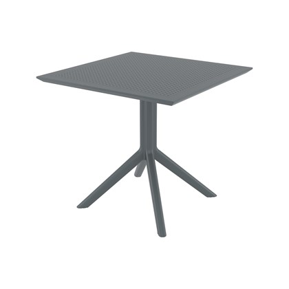 Table  Square 70x70cm - Dark Grey
