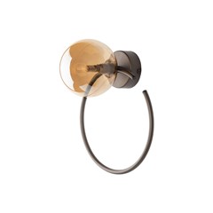 Wall Lamp Anabelle - Brown & Amber