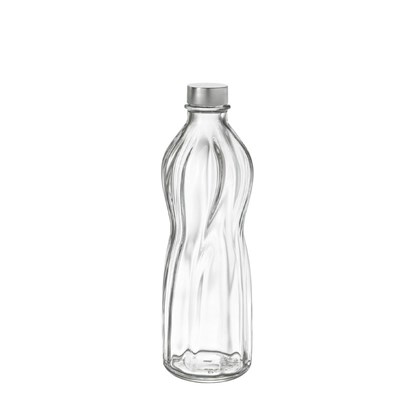 Aqua Glass Bottle 0.75ML - Hermetic Screw Cap