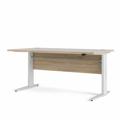 Prima Table Adjustable Height Oak 150x80cm