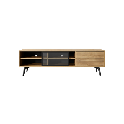 TV Unit – Golden Baroque Oak