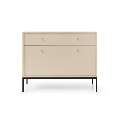 Sideboard – 2 Doors & 2 Drawers Beige