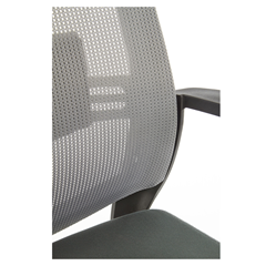 Office Chair Eco Leather Grey
