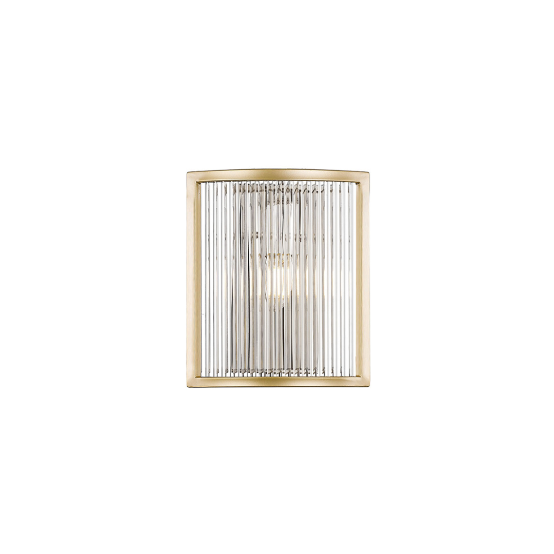 Wall Lamp – Gold Matt & Clear