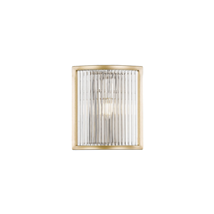 Wall Lamp – Gold Matt & Clear