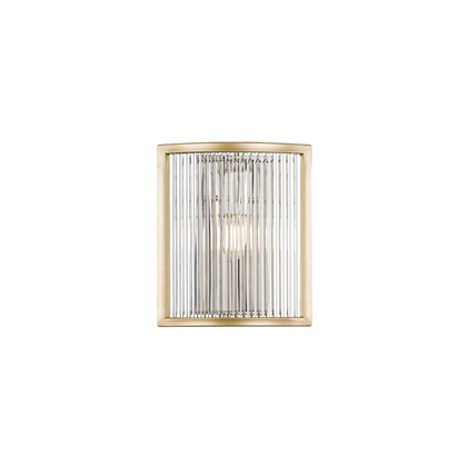 Wall Lamp – Gold Matt & Clear