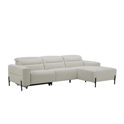 Sofa 2-Seater with CHL Right 1.5 - Light Grey