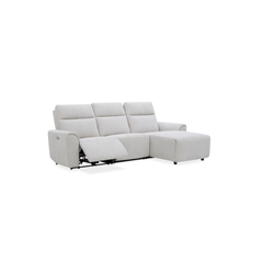2-Seater Sofa Right with Chaise Longue – Grey
