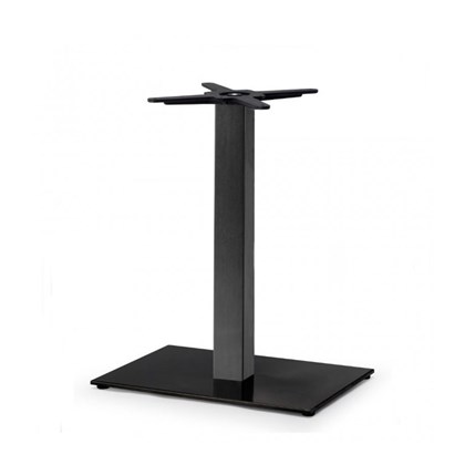 Table Base Rectangular H73cm - Black