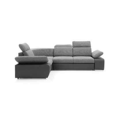 Cor Sofabed with Chaise Left – Dark Grey