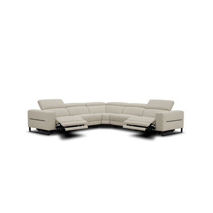 Corner Sofa – Warm Grey