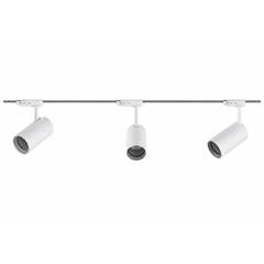 Complete Track Set 1 Meter with 3 Spotlights - White